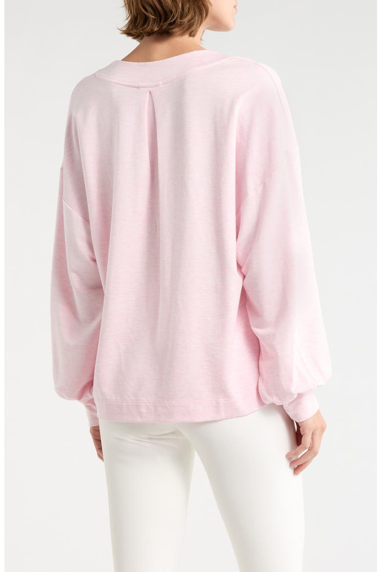VIP Treatment Long Sleeve T-Shirt, Alternate, color, HEATHER LILAC