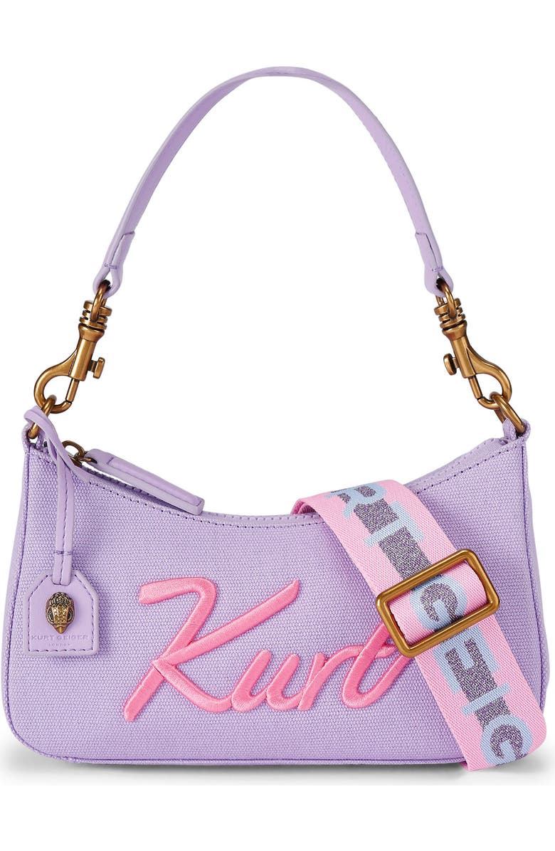 Kurt Geiger London Small Hobo Crossbody Bag, Main, color, Light/ Pastel Purple