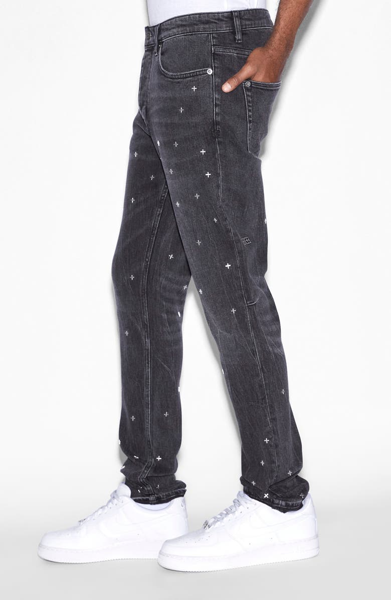 Ksubi Chitch Embroidered Skinny Jeans, Alternate, color,