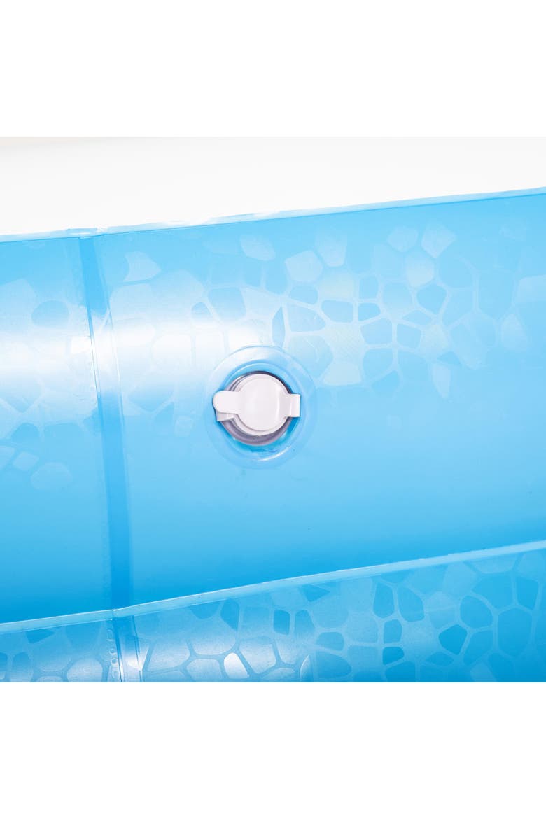 Blue Rectangular Family Pool, Alternate, color, Blue