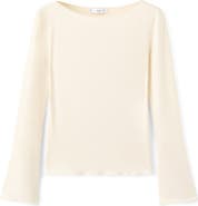 MANGO Boatneck Top