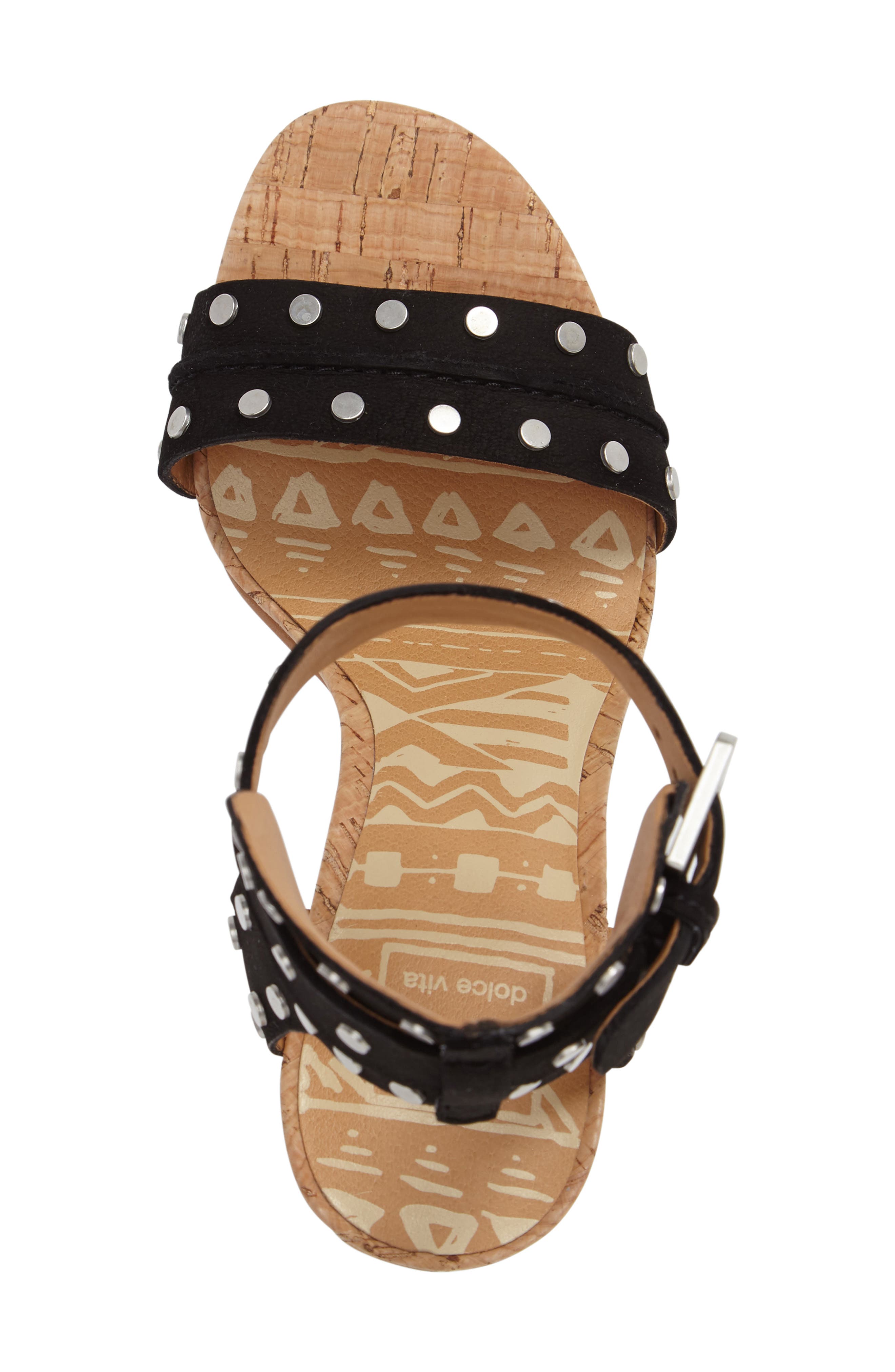 Dolce Vita Essie Studded Block Heel Sandal, Alternate, color, 