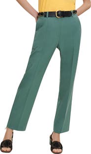 maje Pillette Belted Pleat Front Pants