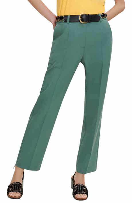 maje Pillette Belted Pleat Front Pants