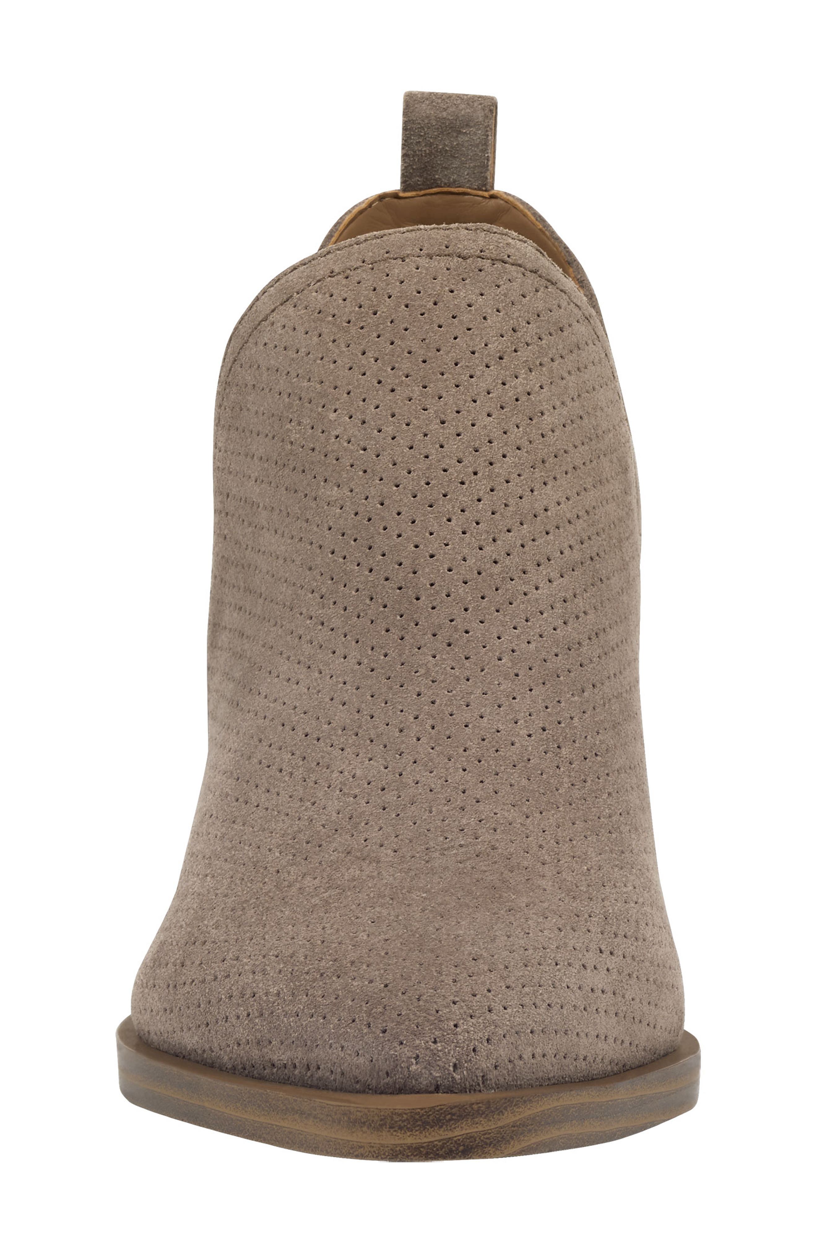 Marc Fisher LTD Dalar Bootie, Alternate, color, Taupe Suede