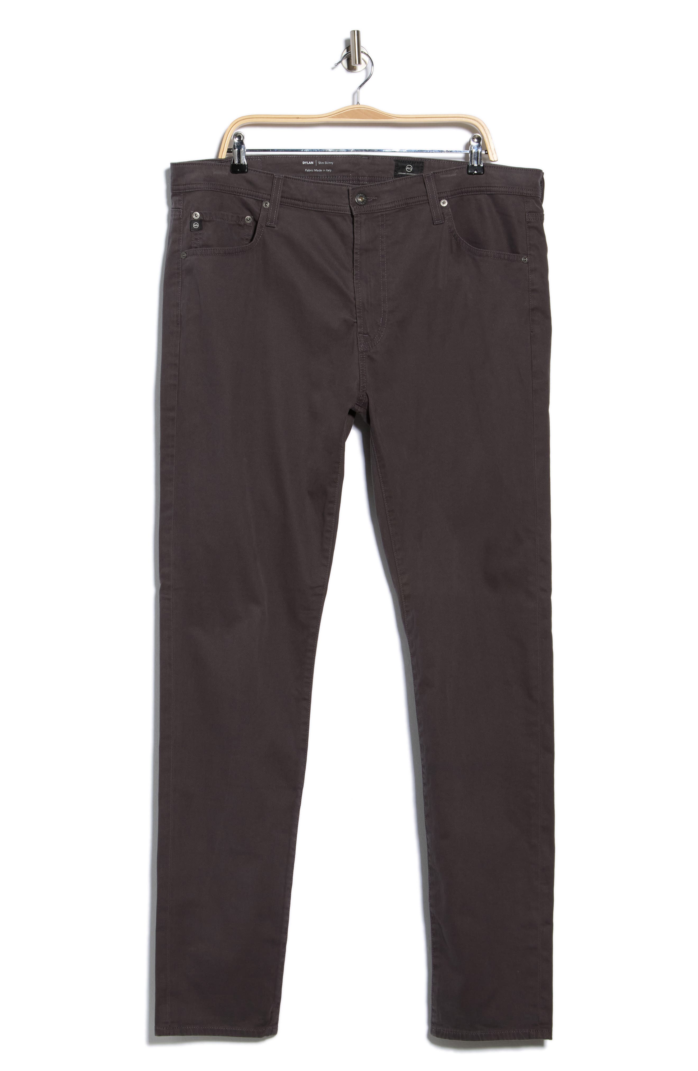 AG Dylan Slim Fit Stretch Sateen Pants