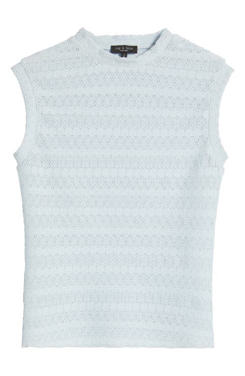 Rag & Bone Julia Textured Muscle Top