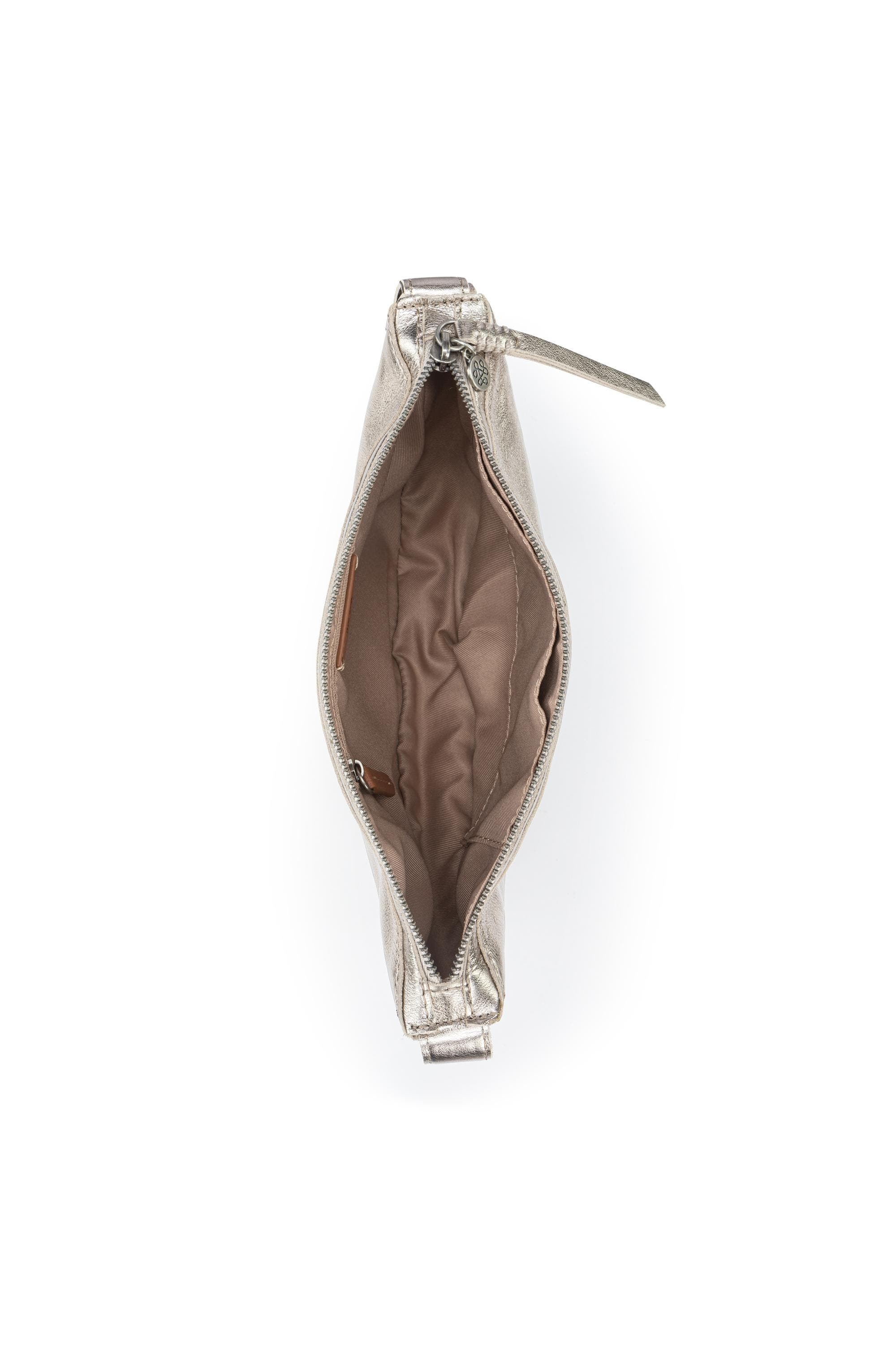 Tess Sling Leather Bag, Alternate, color, Pyrite
