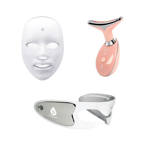 Ultimate LED Rejuvenation Set Face Mask, Eye Mask & 7-in-1 Light Therapy Device