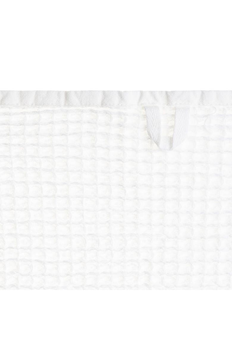 Waffle Turkish Cotton Bath and Hand Towel - Set, Alternate, color, White