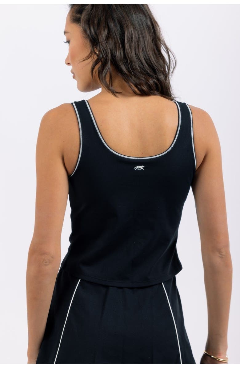 Fore-té Club Attire Madelyn Sport Tank, Alternate, color, Black
