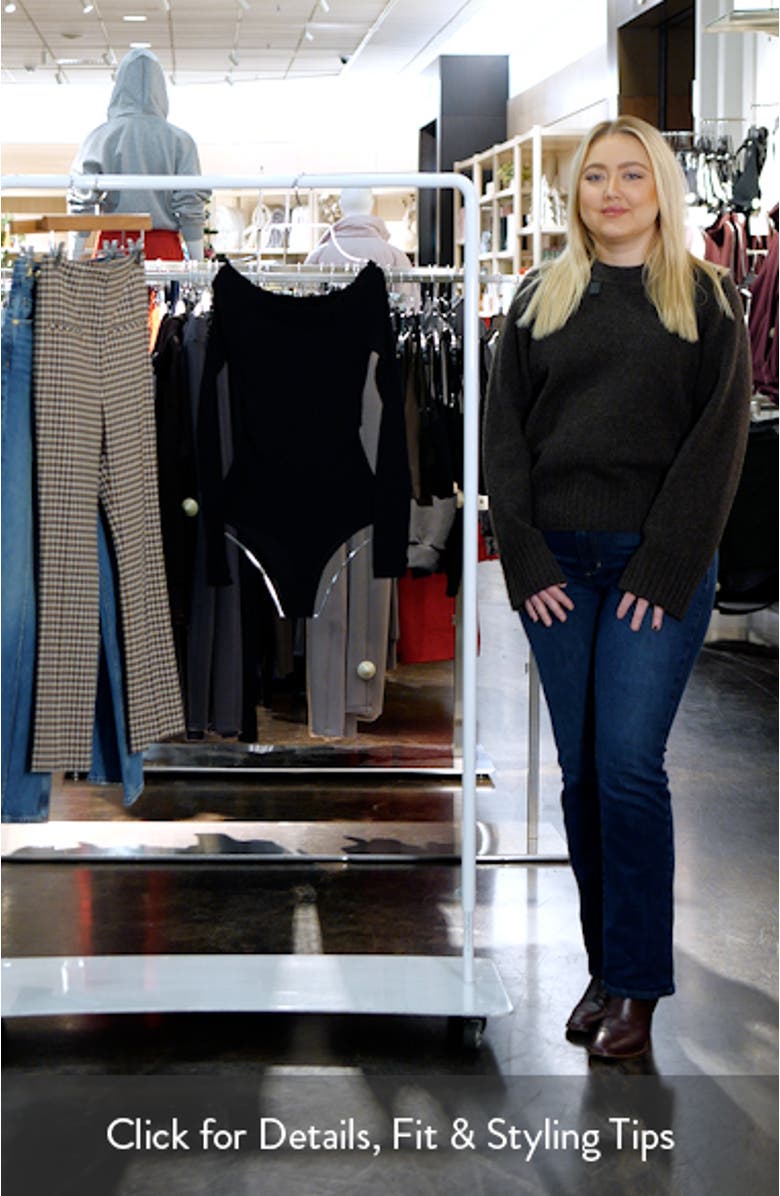 Off the Shoulder Ballet Bodysuit, sales video thumbnail