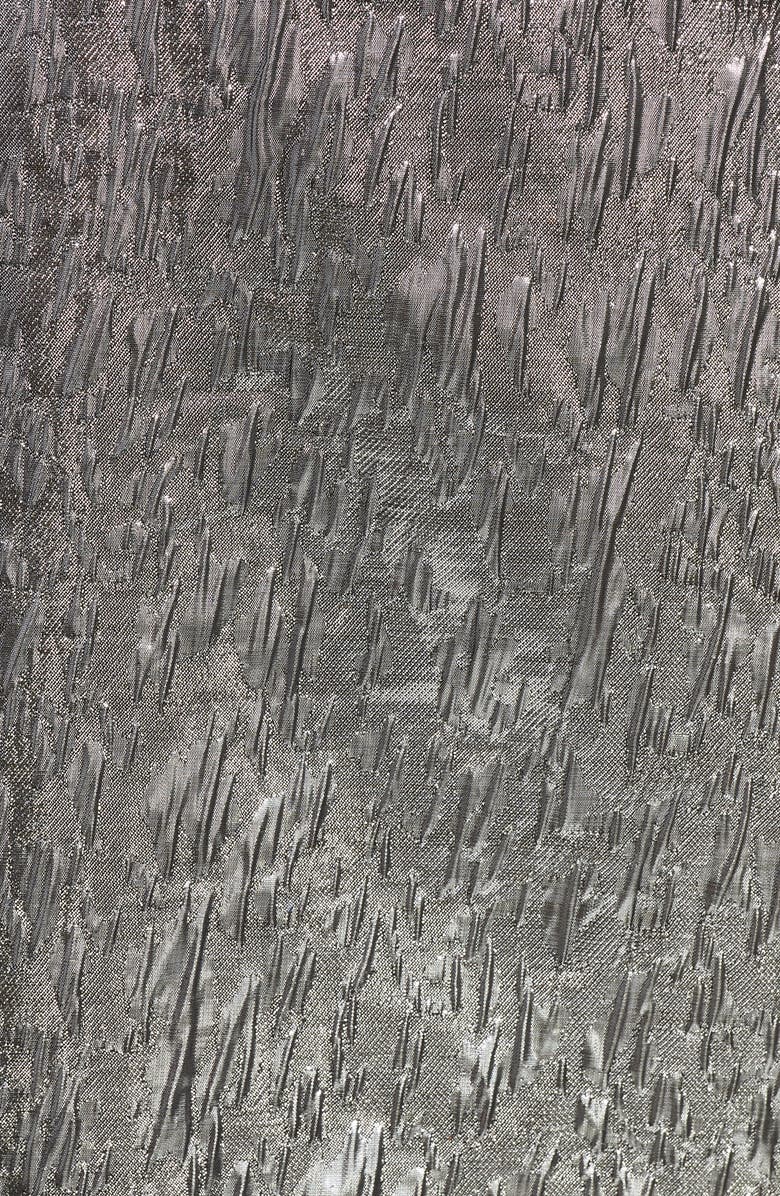 Mac Duggal Strapless Lamé Mermaid Gown, Alternate, color, 