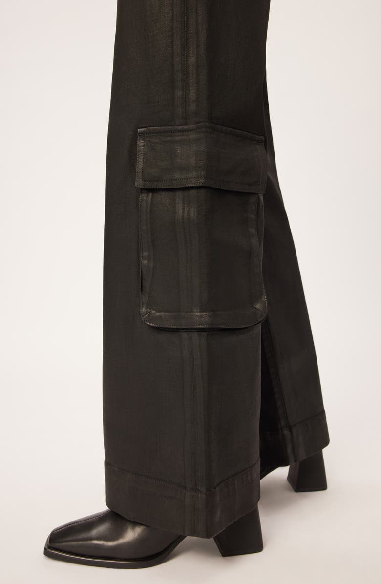 DL1961 Hepburn High Waist Wide Leg Cargo Jeans, Alternate, color, 