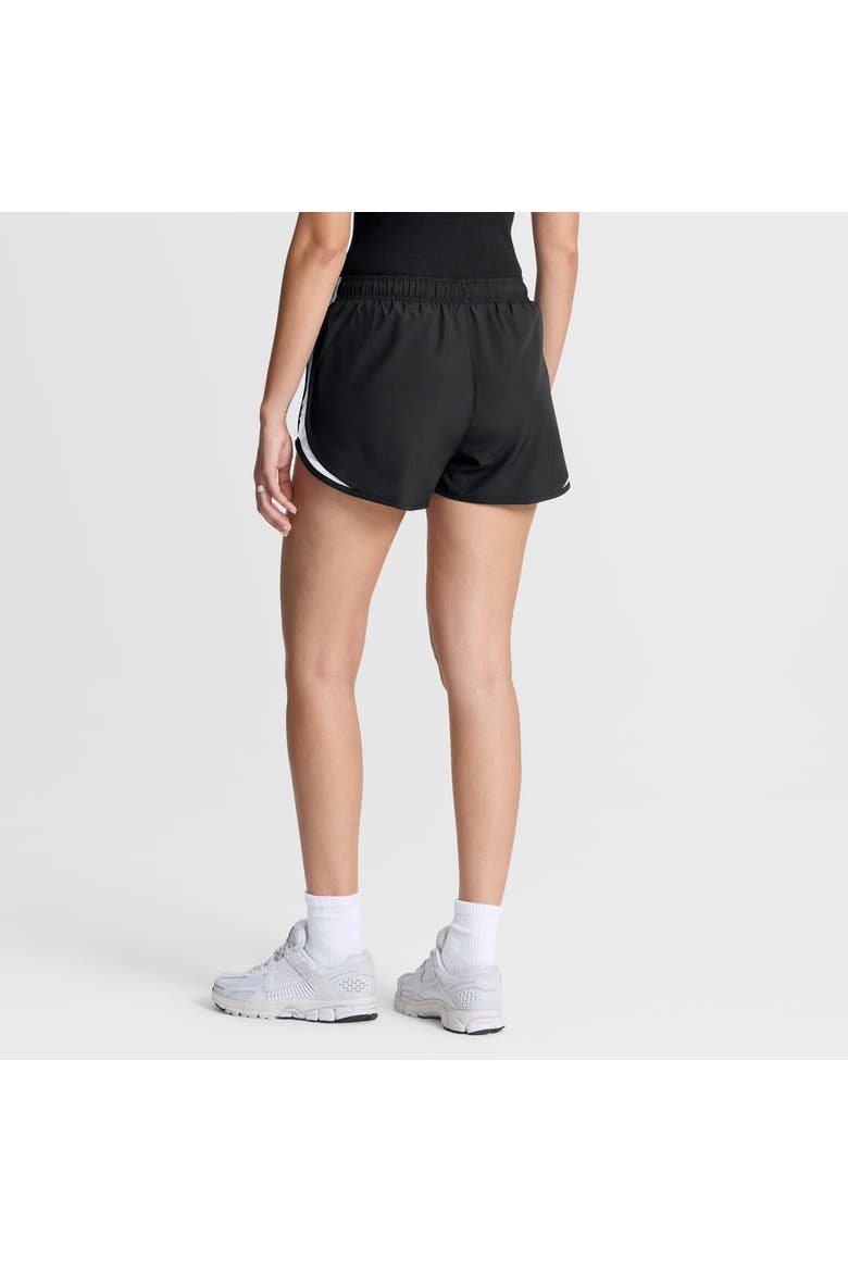 Women's Nike Black San Francisco 49ers Tempo Mid-Rise Dri-FIT Shorts, Alternate, color, Black