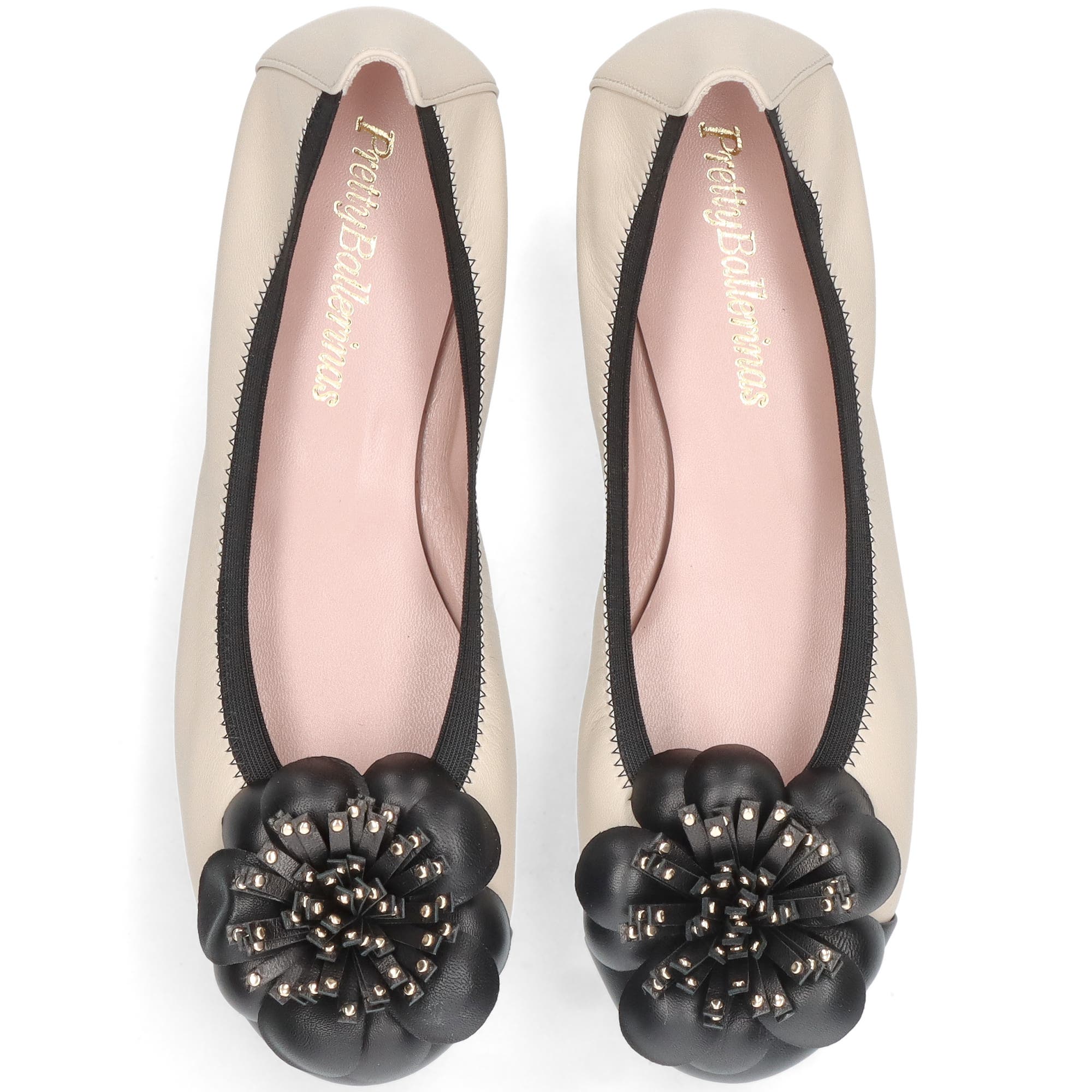 Pretty Ballerinas Flower ballet flat, Alternate, color, Ivory