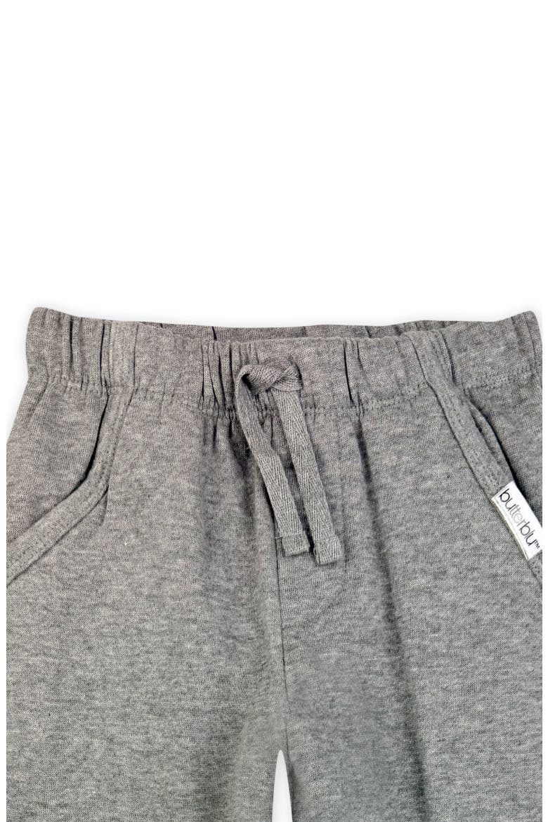 Kids' Jayden 2-Pack Organic Cotton & Recycled Polyester Sweatpants, Alternate, color, STONE BLACK