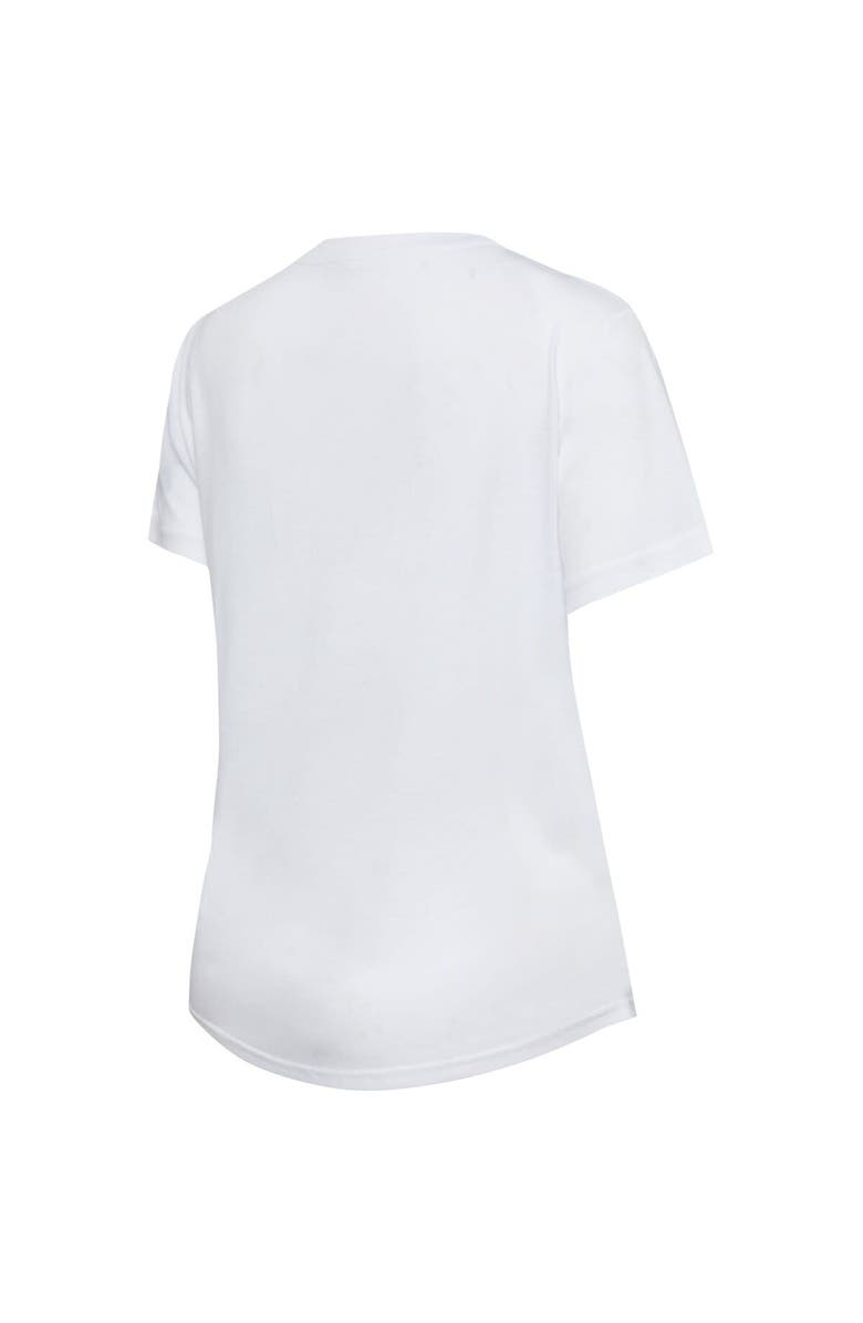 CONCEPTS SPORT Women's Concepts Sport White/Charcoal Phoenix Suns Sonata T-Shirt & Leggings Sleep Set, Alternate, color, White