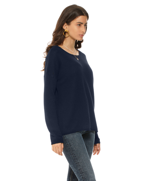 Pure Cashmere Lightweight Relaxed Crewneck Sweater