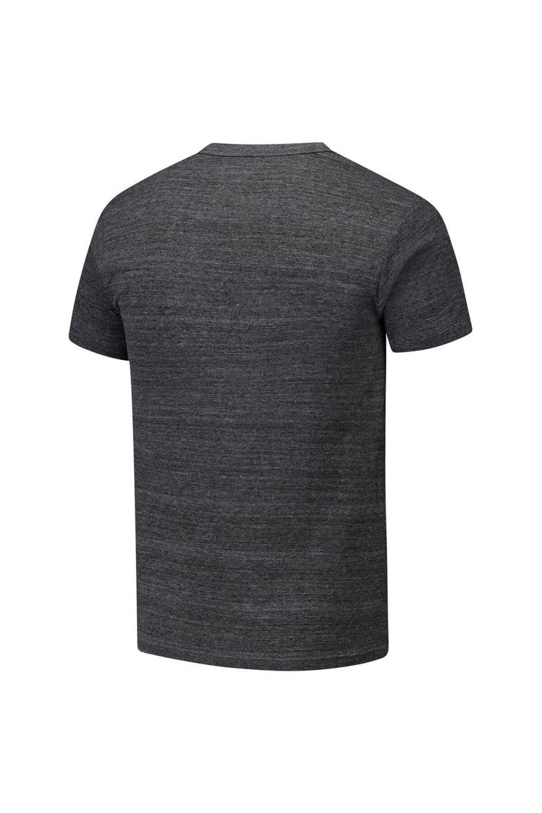 Men's League Collegiate Wear Charcoal Oregon State Beavers Arch Script Victory Falls Tri-Blend T-Shirt, Alternate, color, Charcoal