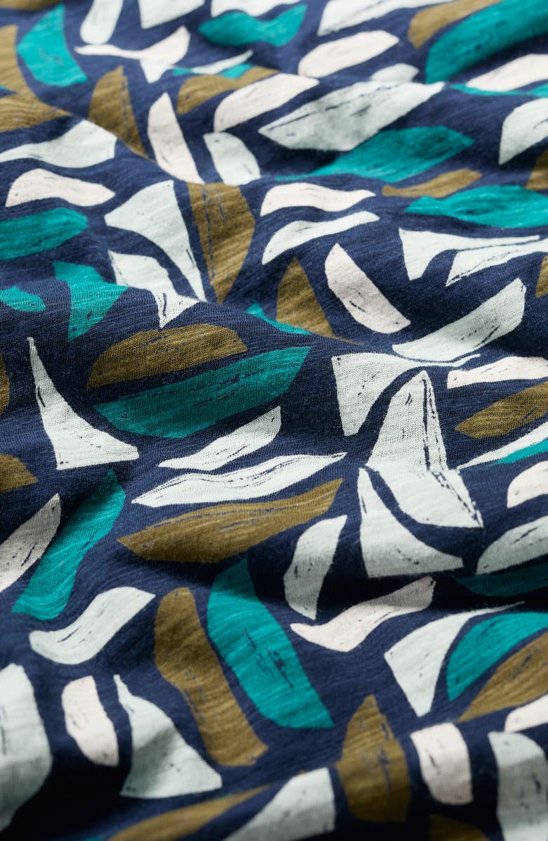 Seasalt Cornwall Chapelle Print Maxi Dress, Alternate, color, Harbour Hulls Maritime