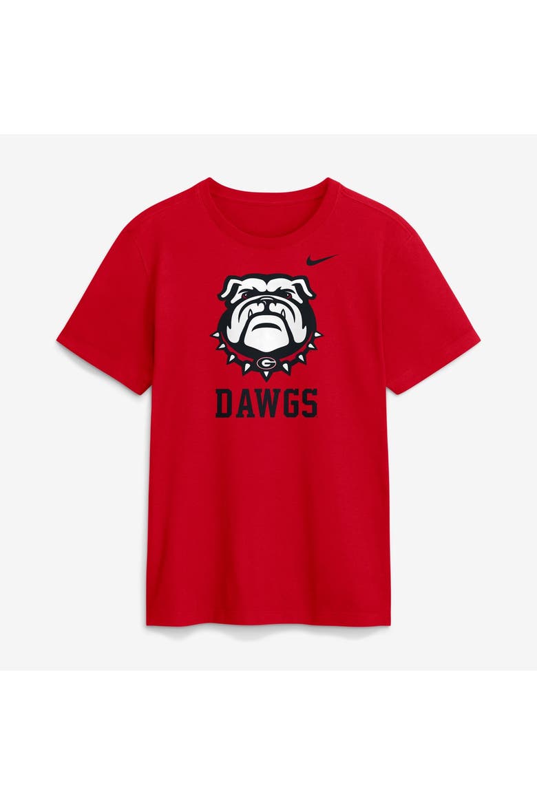 Men's Nike  Red Georgia Bulldogs Primetime Logo Mantra T-Shirt, Main, color, Red