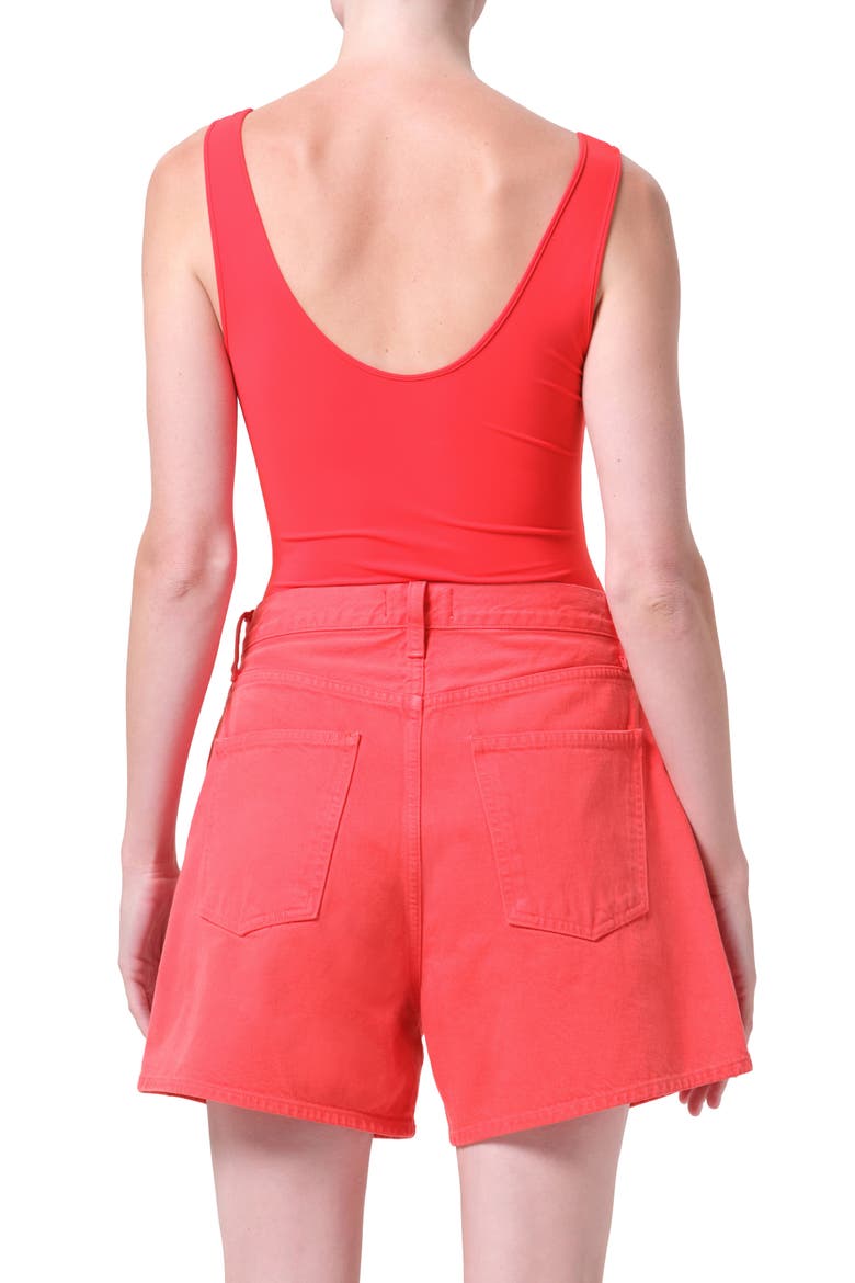 Tora Bodysuit, Alternate, color, VERMILION BRIGHT MD ORANGE RE