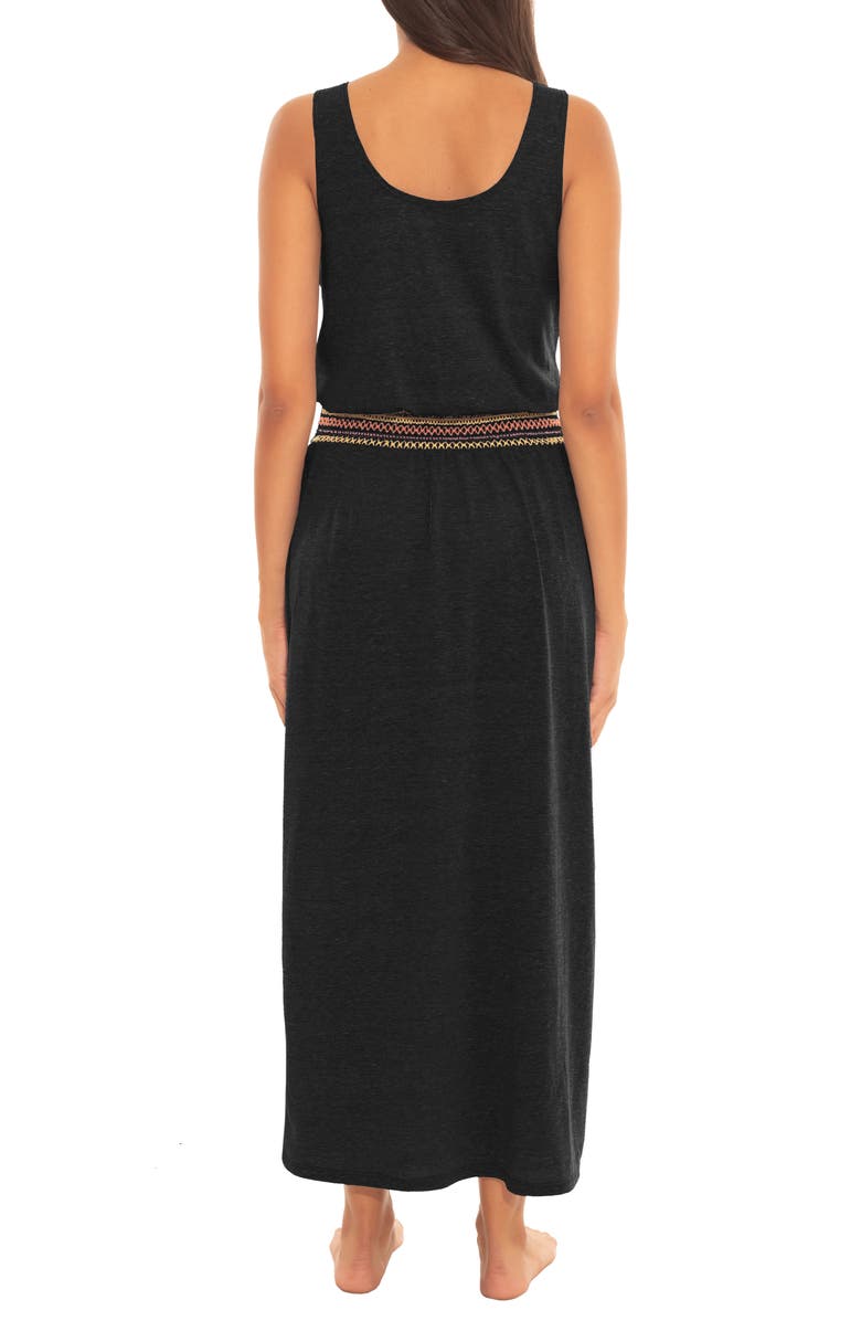 Soluna Sunset Smocked Scoop Neck Cover-Up Dress, Alternate, color,