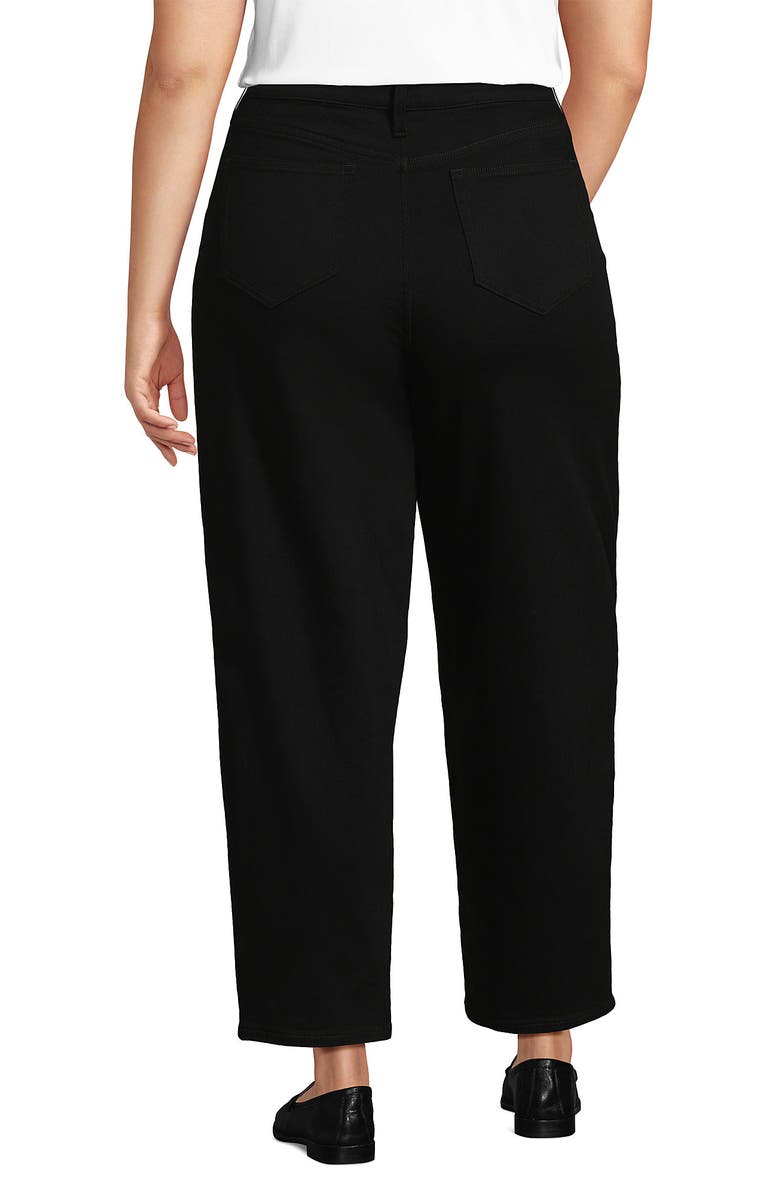 Lands
 End Recover High Rise Barrel Leg Ankle Jeans, Alternate, color, 