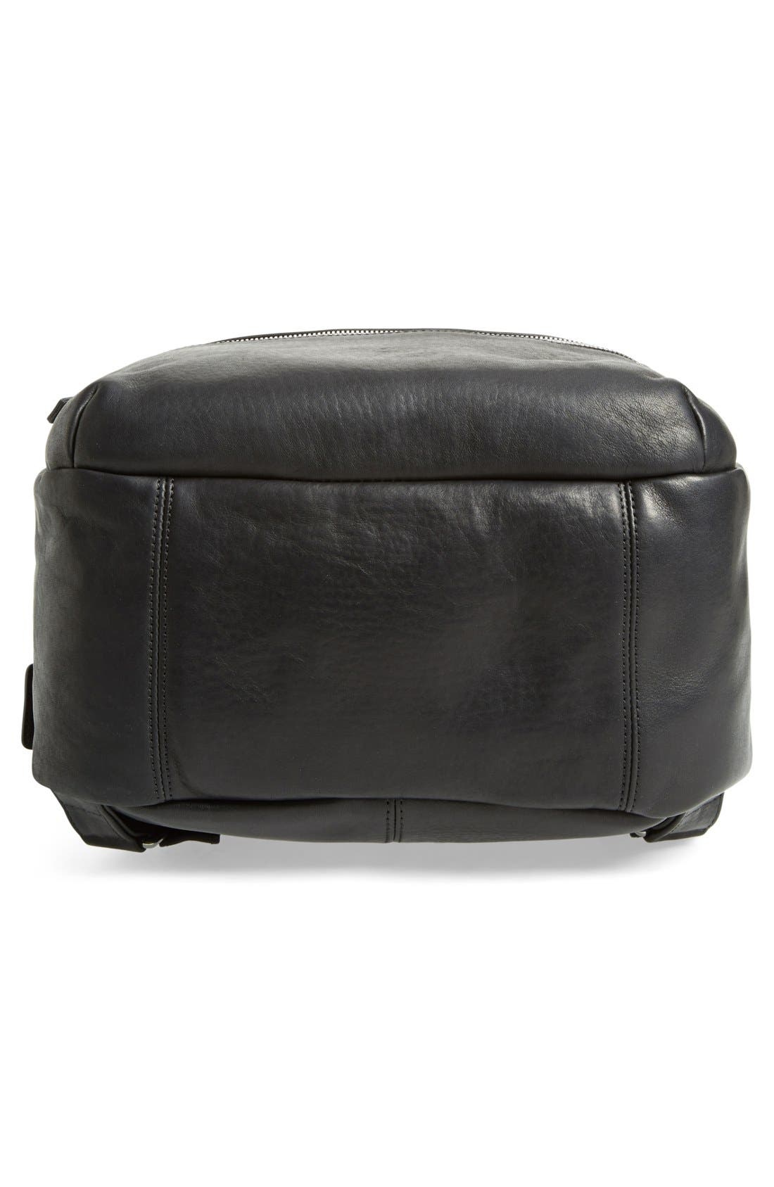 Shinola Runwell Leather Laptop Backpack, Alternate, color, 