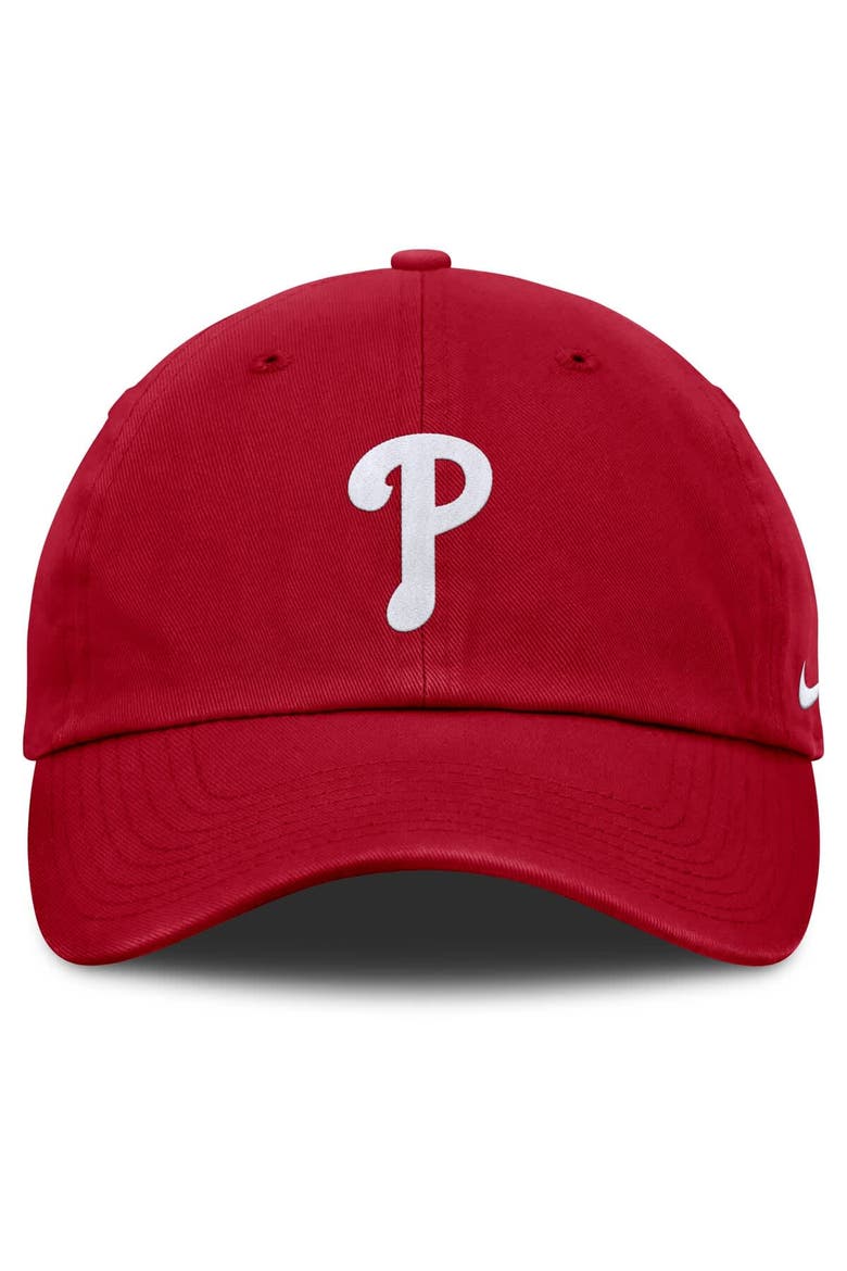 Men's Nike Red Philadelphia Phillies Club Adjustable Hat, Alternate, color, Red