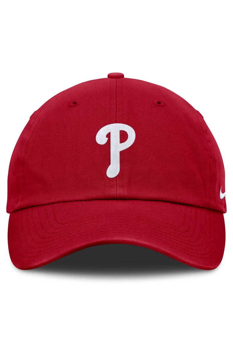 Nike Men's Nike Red Philadelphia Phillies Club Adjustable Hat, Alternate, color, Red