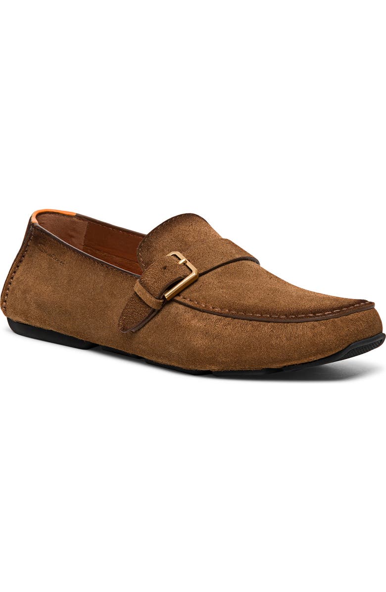 Santoni Apron Toe Driving Loafer, Main, color,