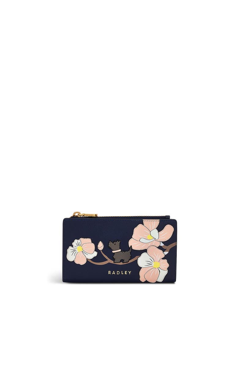 Radley Coin Street - Magnolia Medium Ziptop Wallet, Main, color, Evenfall