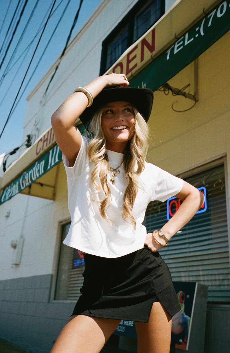 Sierra Madre Golf The Mock Neck Tee, Alternate, color, White