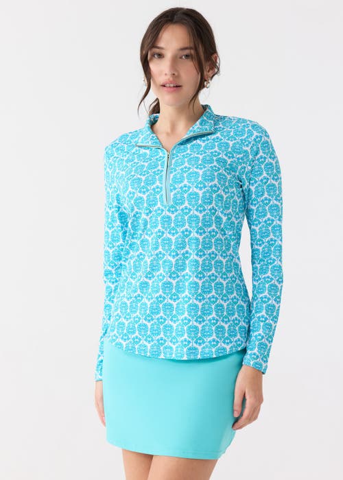 Cabana Life 1/4 Zip Sport Top in Rosemary Beach  product