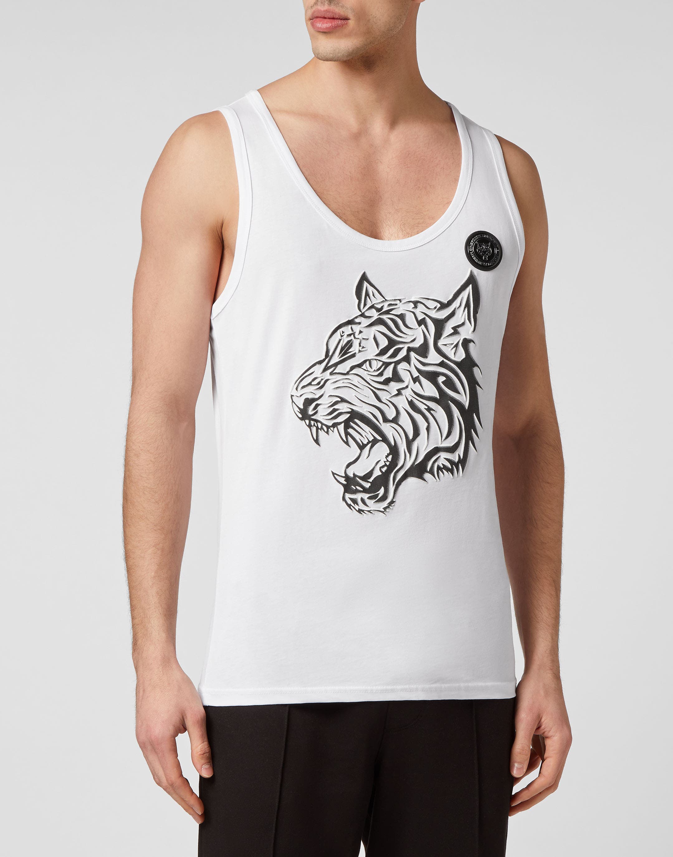 white/black
