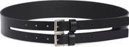 AllSaints Double Split Leather Belt
