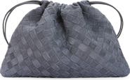 Bottega Veneta Large Dustbag Intrecciato Suede Shoulder Bag