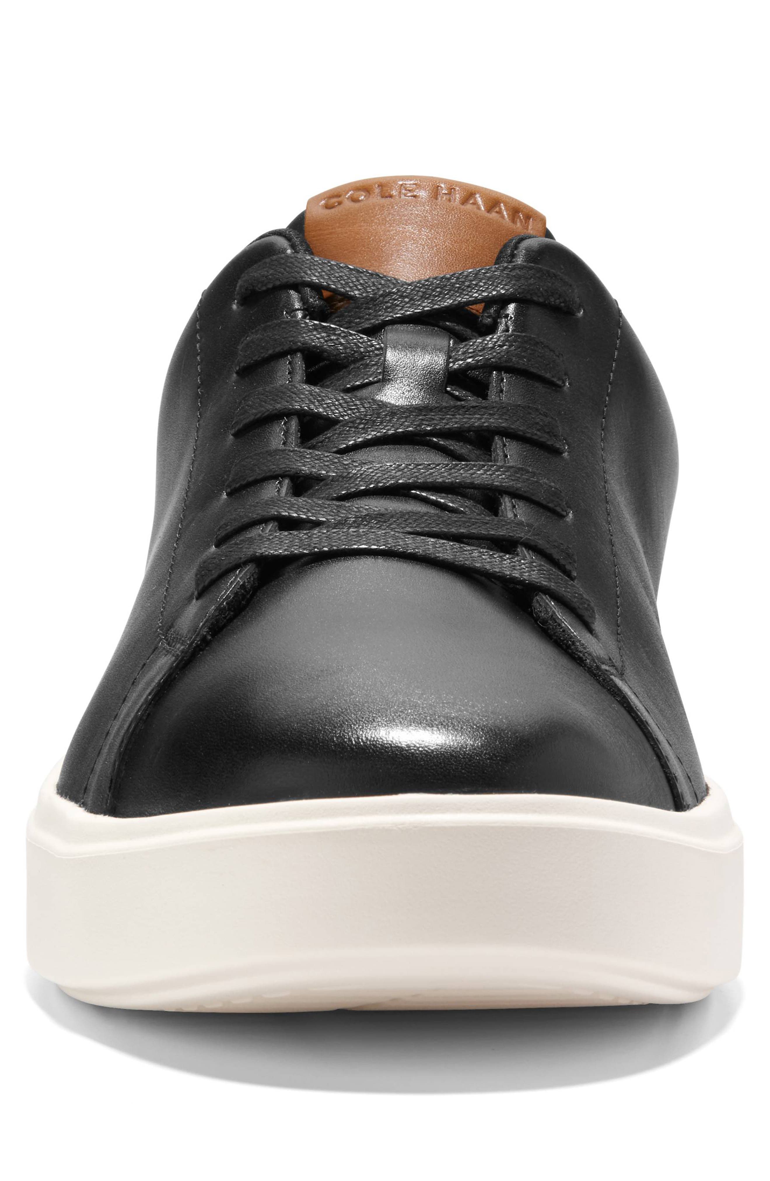 Cole Haan Grand Crosscourt II Sneaker, Alternate, color, Black / Ivory