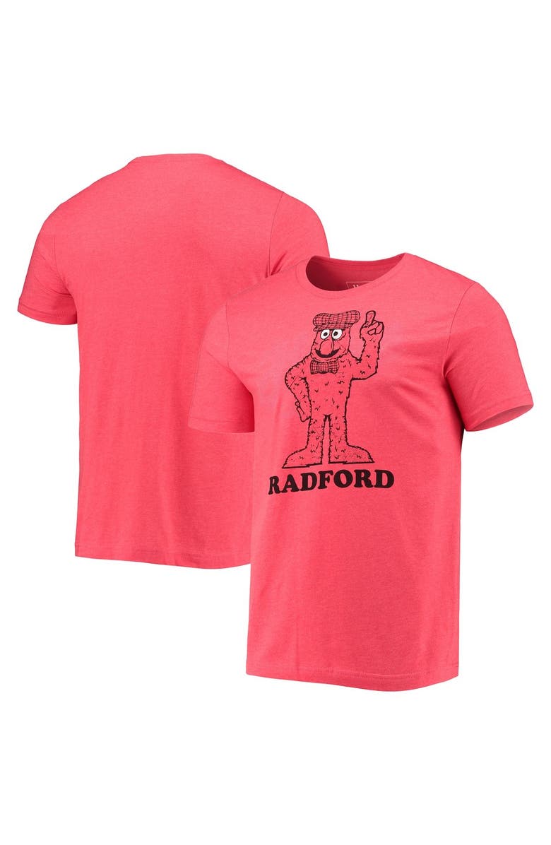 HOMEFIELD Men's Homefield Heathered Red Radford Highlanders Vintage Heathered RedRowdy T-Shirt, Main, color, 