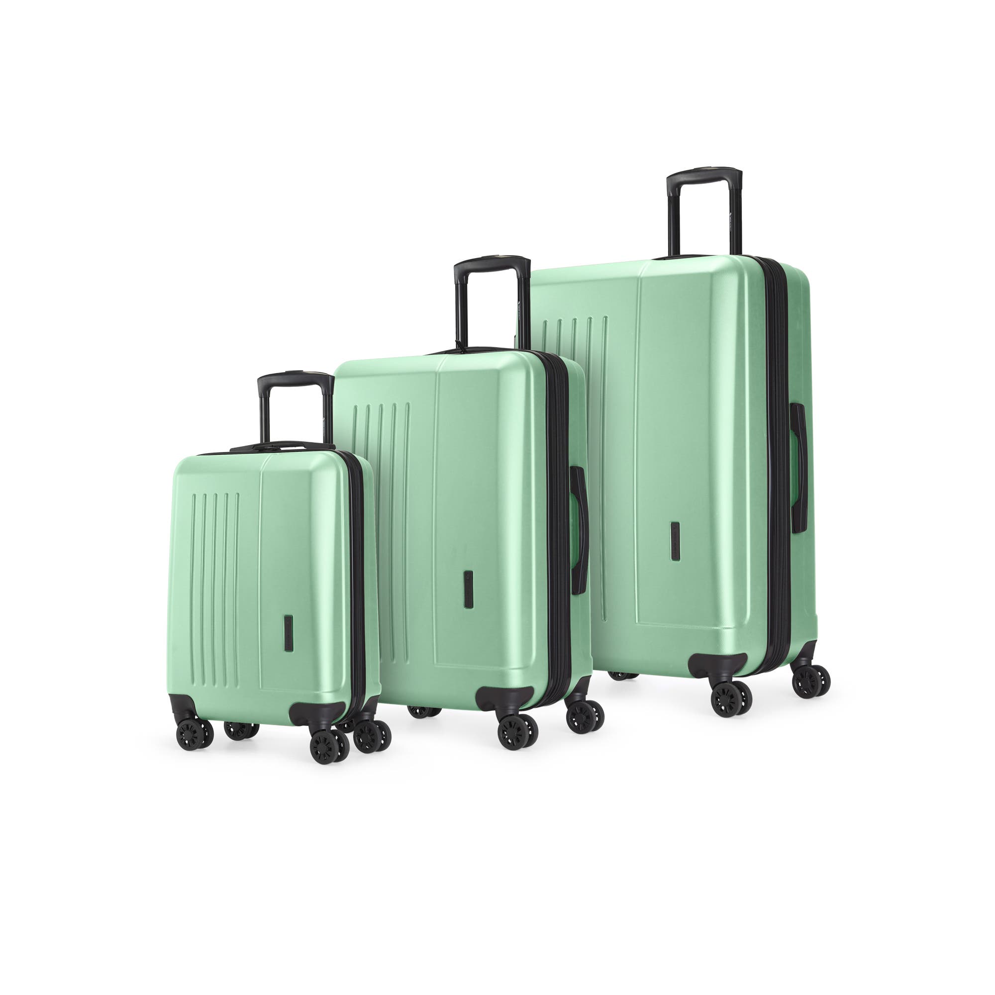 Swiss Mobility SAN 3 Piece Hardside Luggage Set, Main, color, Pistachio