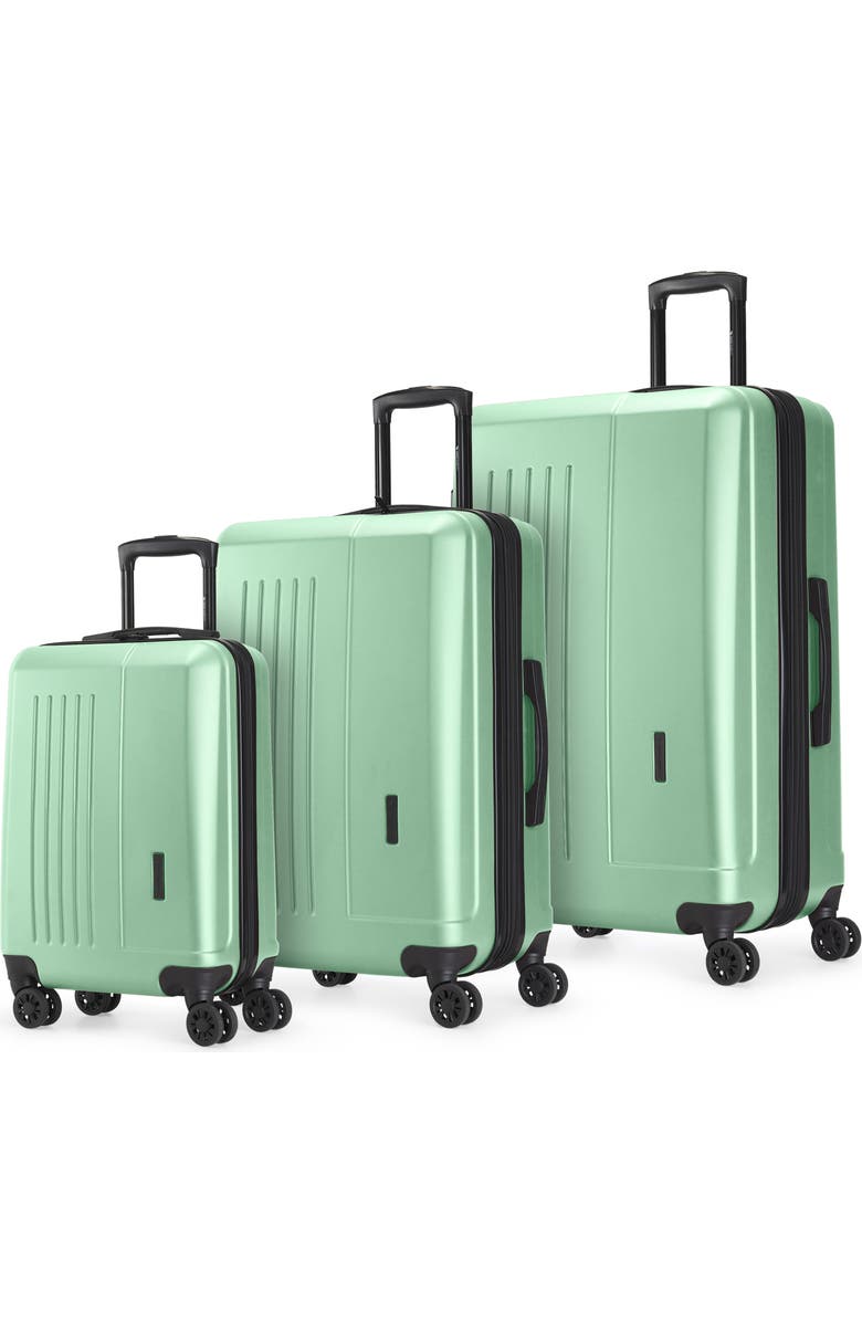 Swiss Mobility SAN 3 Piece Hardside Luggage Set, Main, color, Pistachio