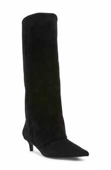 Steve Madden Luca Kitten Heel Knee High Boot