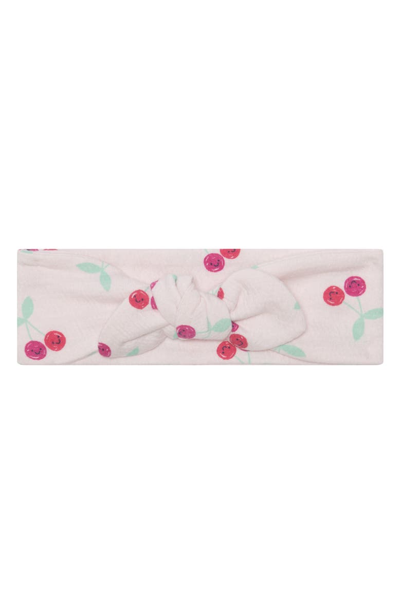 PL Baby by Petit Lem Cherries Bodysuit, Headband & Bloomers Set, Alternate, color, Cherries