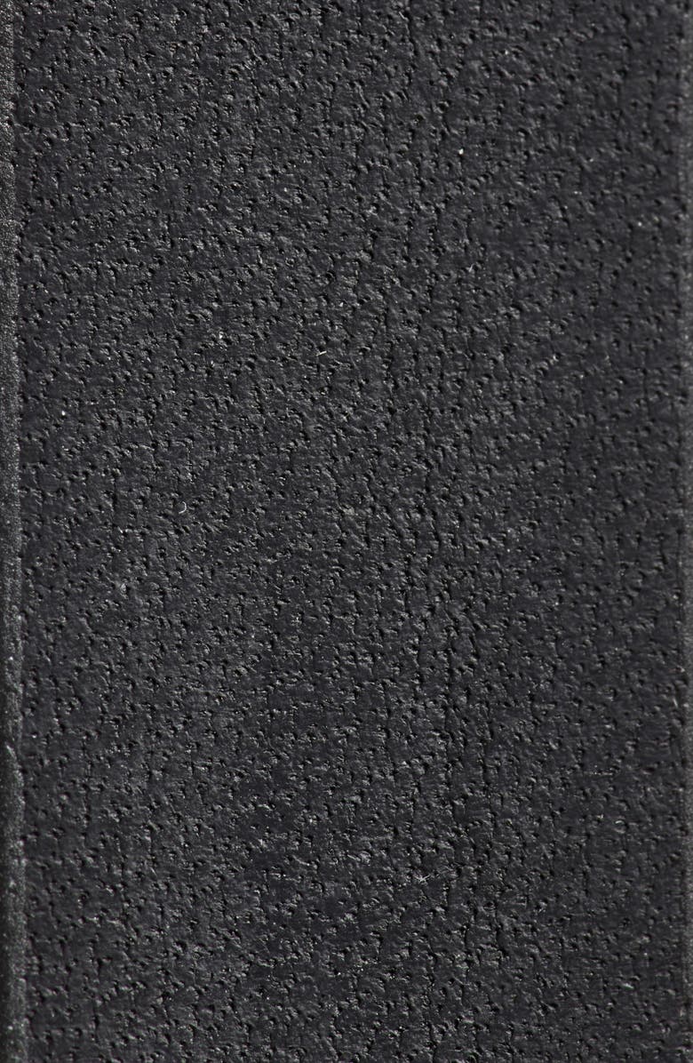 rag & bone Baby Rounded Rebound Leather Belt, Alternate, color, Black