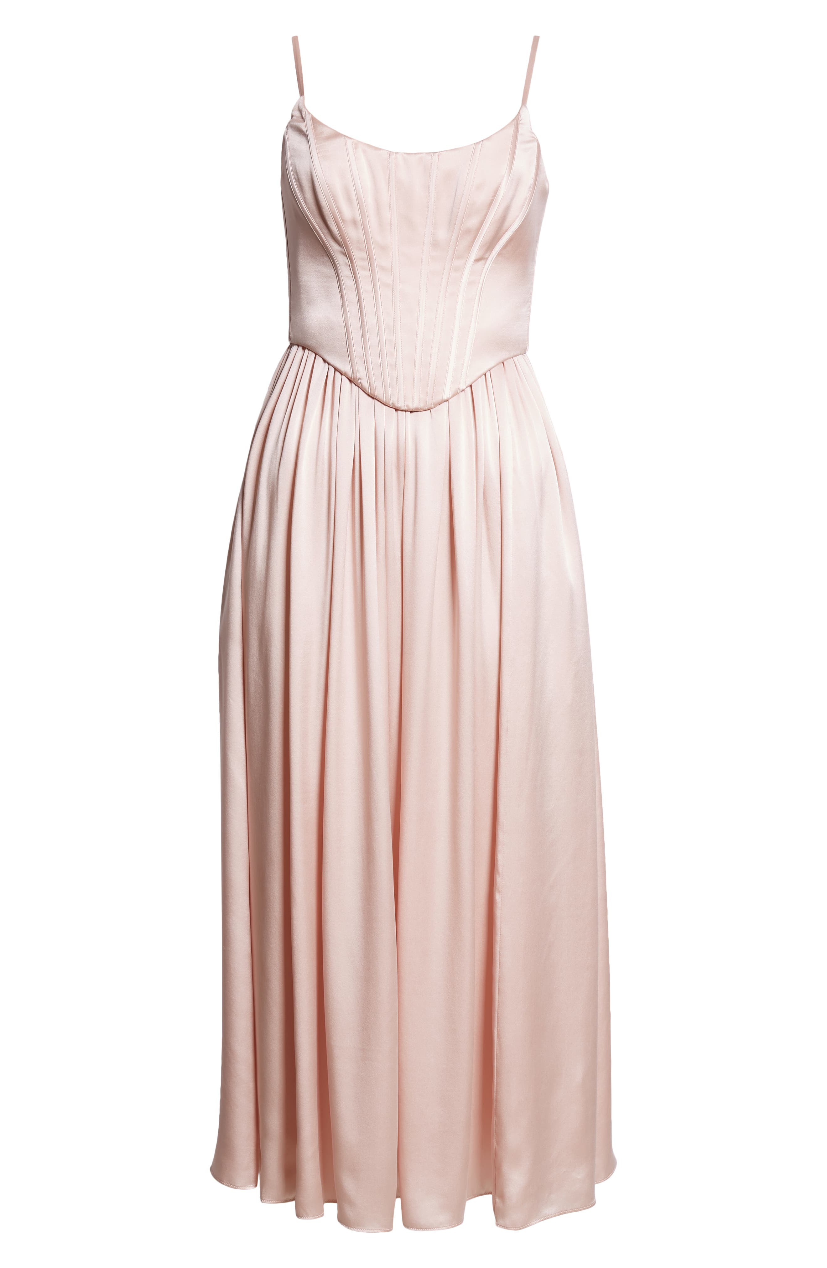 zimmermann bustier silk dress Rebellion linen and silk bustier dress in white - Zimmermann