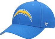 '47 Men's '47 Powder Blue Los Angeles Chargers Logo MVP Adjustable Hat