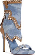AZALEA WANG Caprizia Ankle Cuff Sandal