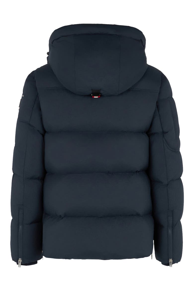 Everest 3Q Quilted Down Hooded Jacket, Alternate, color, NAVY